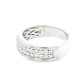 Pre Owned 18ct White Gold Diamond Band ZX295